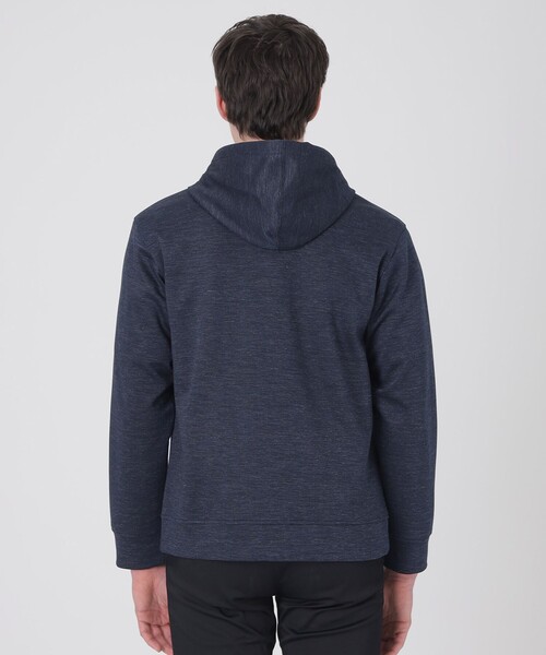 BLACK LABEL CRESTBRIDGE（ブラックレーベル・クレストブリッジ）の「メランジラミーバックチェックパーカー（パーカー・メンズ・ライトグレー・XL/L/M）」の12枚目の写真