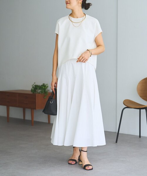 LIVETART(リヴェタート)の「マチキリカエボリュームスカート《LIVETART》(スカート・レディース・ブラック/ホワイト・FREE)」の4枚目の写真