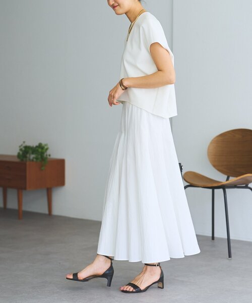 LIVETART(リヴェタート)の「マチキリカエボリュームスカート《LIVETART》(スカート・レディース・ブラック/ホワイト・FREE)」の9枚目の写真