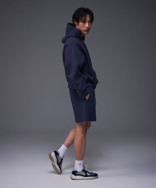 BORN TO WIN（ボーントゥウィン）の「SYMBOL B TECH HOODIE [NAVY]（パーカー・メンズ・その他・1/2/4/3）」の3枚目の写真