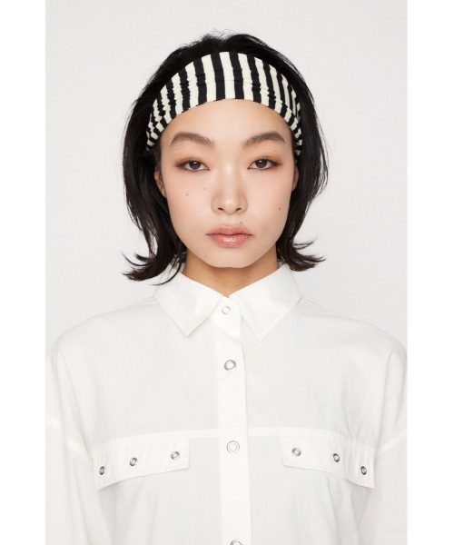 LAGUA GEM(ラグアジェム)の「RING BUTTON OVER シャツ(シャツ/ブラウス・レディース・ライトイエロー/ホワイト/ベージュ・FREE)」の19枚目の写真