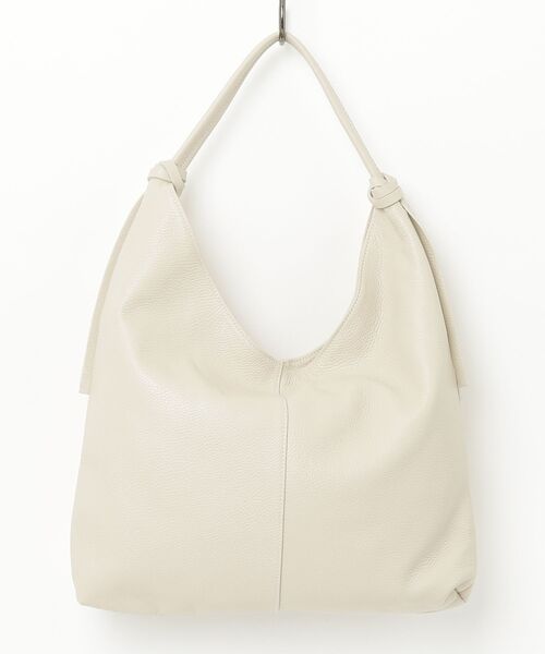 ROSE BUD（ローズバッド）の「(MILLELA FIRENZE)WIDE TOTE BAG（トートバッグ・レディース・オフホワイト/ブラック・ONE SIZE）」の3枚目の写真