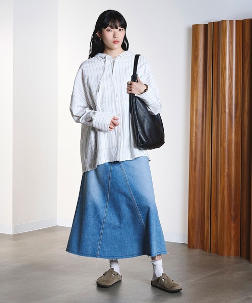 ROSE BUD(ローズバッド)の「(MILLELA FIRENZE)WIDE TOTE BAG(トートバッグ・レディース・オフホワイト/ブラック・ONE SIZE)」の5枚目の写真