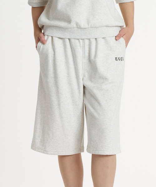 RVCA(ルーカ)の「RVCA ウィメンズ SWEAT WALK SHORTS ショートパンツ 【2026年春夏モデル】(その他パンツ・レディース・ブラック/アイボリー/ホワイト系その他・LARGE/SMALL/MEDIUM)」の2枚目の写真
