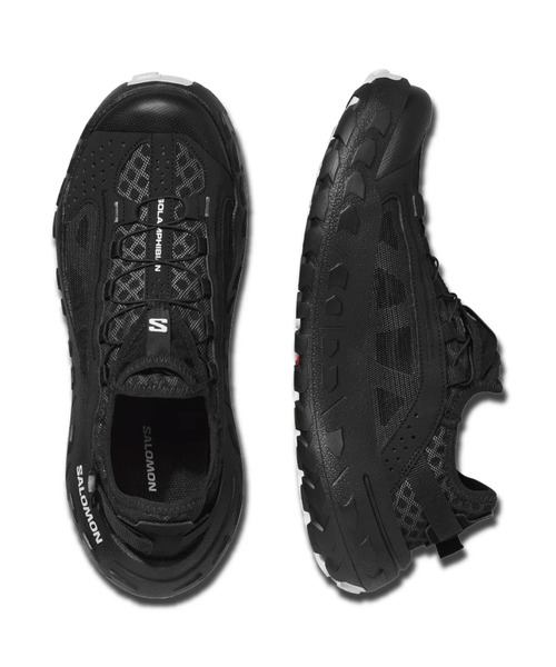 JACKROSE（ジャックローズ）の「サロモン-SOLAMPHIBIAN（スニーカー・レディース・ブラック/ライトブラウン・28.0cm/27.0cm/26.0cm）」の7枚目の写真