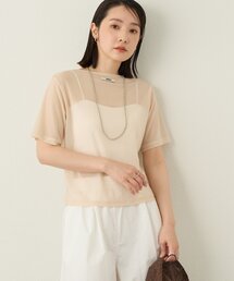 Omekashi | 【リバイバル】NUDEDチュールT(Tシャツ/カットソー)