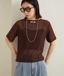 Omekashi | 【リバイバル】NUDEDチュールT(Tシャツ/カットソー)