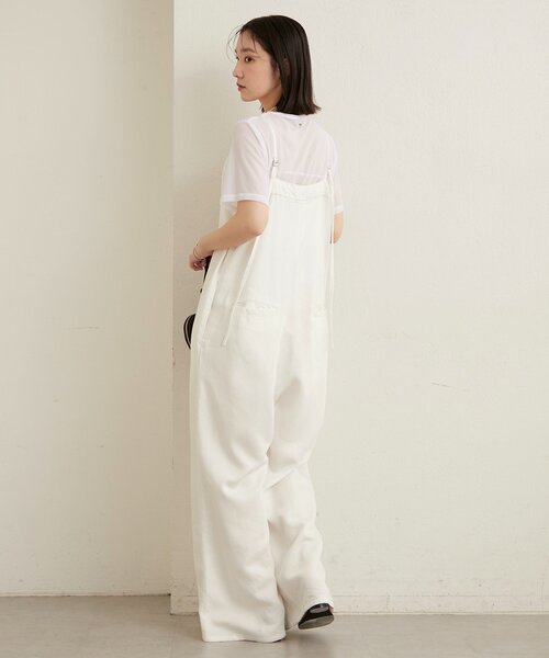Omekashi(オメカシ)の「【リバイバル】NUDEDチュールT(Tシャツ/カットソー・レディース・ブラウン/ベージュ/オフホワイト/ブラック・FREE)」の21枚目の写真