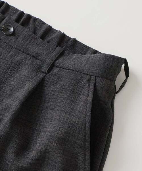 JOURNAL STANDARD relume(ジャーナルスタンダード レリューム)の「テックキャンバス オーバル イージーパンツ(セットアップ対応可能)(スラックス・メンズ・ブラウン系その他/アイボリー/ブラック・SMALL/MEDIUM/LARGE)」の15枚目の写真