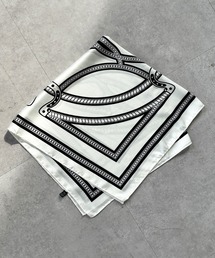 DouDou | W チェーン柄スカーフ(ストール/ショール)