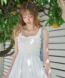 Birthday room | レースシャーリングワンピース/Lace Shirred Dress(ワンピース)