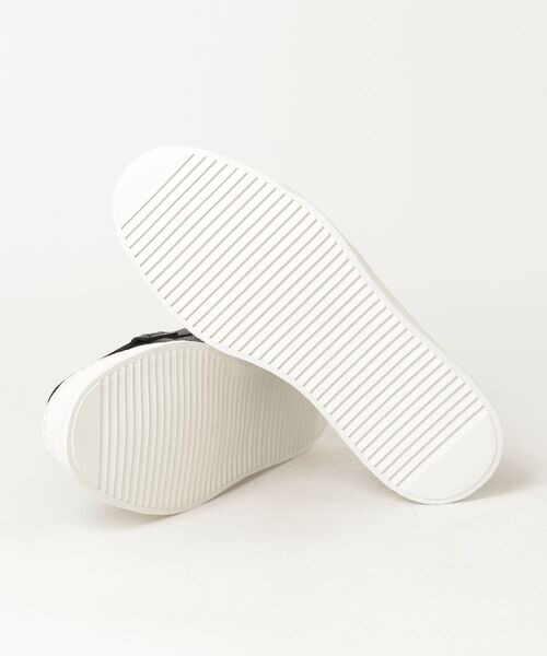 HIGH STREET（ハイストリート）の「ＨＩＧＨ　ＳＴＲＥＥＴ∴ピエ・ド・プール型押しドレスローファー（スリッポン・メンズ・ブラック・S/M/L）」の3枚目の写真