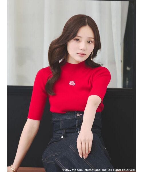 MERCURYDUO（マーキュリーデュオ）の「【EMILY IN PARISコラボ】2WAYハイウエストワイドデニムパンツ（その他パンツ・レディース・インディゴブルー/ブルー・MEDIUM/SMALL）」の22枚目の写真