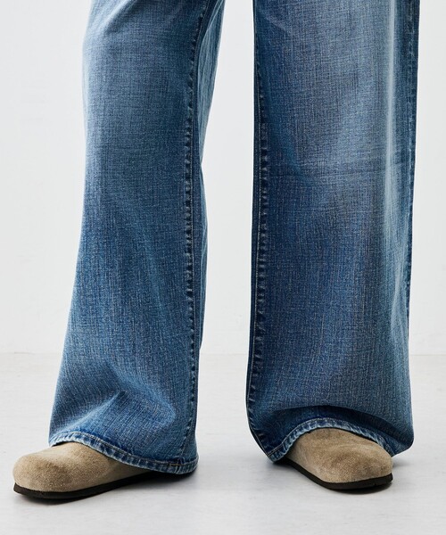 EDITION（エディション）の「インディゴデニム ドローコードパンツ（デニムパンツ・メンズ・ライトブルー・S/M）」の9枚目の写真