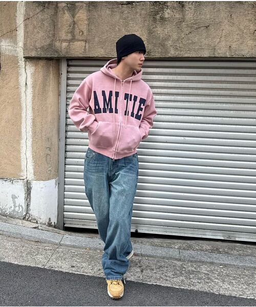 INDUST(インダスト)の「バレルフィットカーブドウォッシングデニムワイドパンツ_ブルー(デニムパンツ・レディース・ブルー・1(S)/2(M)/3(L))」の8枚目の写真