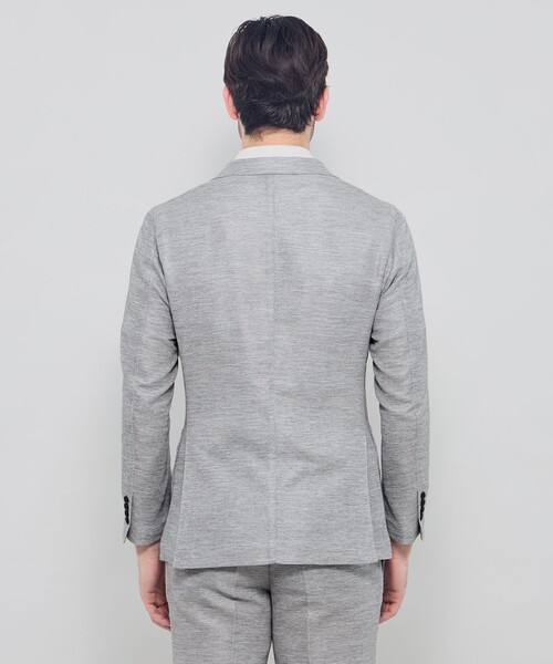 MACKINTOSH LONDON(マッキントッシュ ロンドン)の「【LEON掲載】【BREASY JACKET】LENO CLOTH セットアップジャケット(テーラードジャケット・メンズ・ベージュ系その他2/ネイビー/チャコールグレー/グレー・40/36/38)」の16枚目の写真
