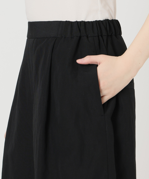 VERMEIL par iena（ヴェルメイユパーイエナ）の「《セットアップ可》Cool Touch リネンショーツ（その他パンツ・レディース・ブラック/ブラウン・36/38）」の10枚目の写真