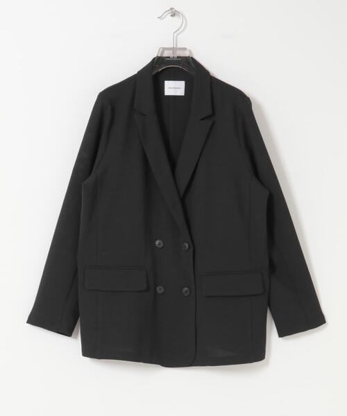 URBAN RESEARCH（アーバンリサーチ）の「ダブルブレストメッシュジャケット（その他アウター・レディース・ブラック/ベージュ・FREE）」の18枚目の写真