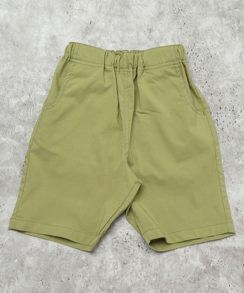 DILASH(ディラッシュ)の「【ストレッチ】バックポケット ワンポイントロゴ ハーフパンツ(その他パンツ・キッズ・カーキ/ベージュ/ネイビー・80/90/100/110/140/120/130)」の2枚目の写真