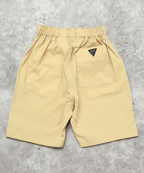 DILASH(ディラッシュ)の「【ストレッチ】バックポケット ワンポイントロゴ ハーフパンツ(その他パンツ・キッズ・カーキ/ベージュ/ネイビー・80/90/100/110/140/120/130)」の8枚目の写真