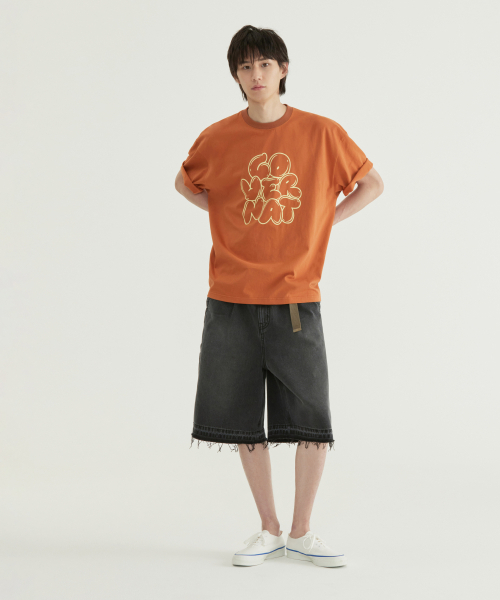COVERNAT(カバーナット)の「バルーンロゴグラフィックTシャツネイビー(Tシャツ/カットソー・レディース・その他・X-SMALL/SMALL/MEDIUM/LARGE/X-LARGE/XX-LARGE)」の9枚目の写真