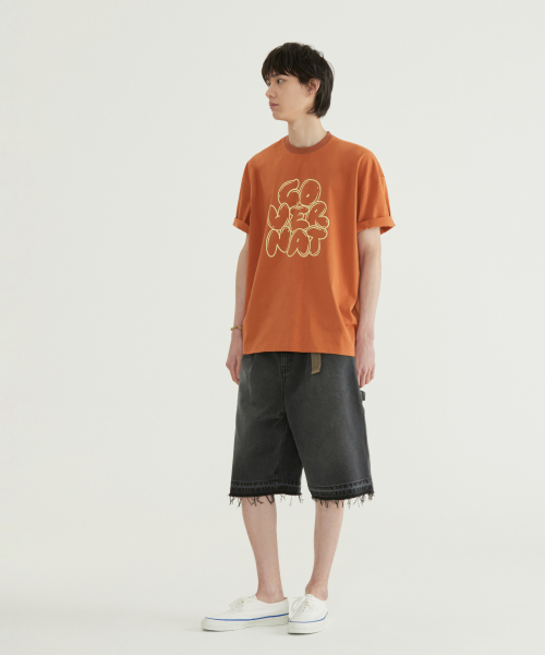COVERNAT(カバーナット)の「バルーンロゴグラフィックTシャツネイビー(Tシャツ/カットソー・レディース・その他・X-SMALL/SMALL/MEDIUM/LARGE/X-LARGE/XX-LARGE)」の8枚目の写真