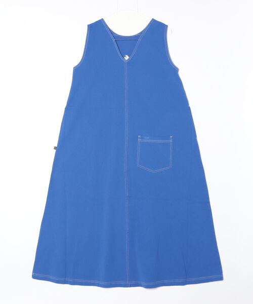 CONVERSE（コンバース）の「【別注】コンバース  AP CS EB ONEPIECE L ワンピース 限定コラボ（ワンピース・レディース・ブルー/ブラック・M/L/S）」の4枚目の写真
