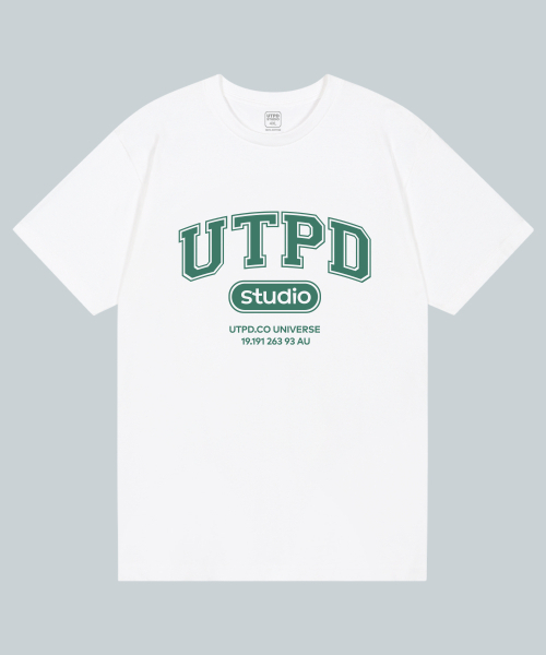 UNTAPPED STUDIO（アンタップドスタジオ）の「UTPD シグネチャー ピュアコットン ビッグオーバーサイズ 半袖Tシャツ 2カラー（Tシャツ/カットソー・レディース・ホワイト/ブラック・XL/L/M(95)/S(90)）」の5枚目の写真