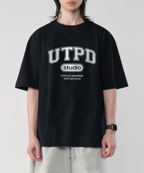 UNTAPPED STUDIO（アンタップドスタジオ）の「UTPD シグネチャー ピュアコットン ビッグオーバーサイズ 半袖Tシャツ 2カラー（Tシャツ/カットソー・レディース・ホワイト/ブラック・XL/L/M(95)/S(90)）」の8枚目の写真
