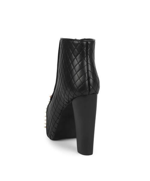 Jeffrey Campbell(ジェフリーキャンベル)の「ゴールドトゥオーナメント レースアップブーツ(ブーツ・レディース・ブラック・37)」の3枚目の写真