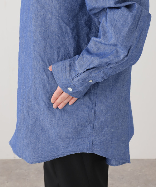 JOURNAL STANDARD LUXE(ジャーナルスタンダード ラックス)の「CLシャンブレー Plainシャツ(シャツ/ブラウス・レディース・ブルー系その他・FREE)」の14枚目の写真