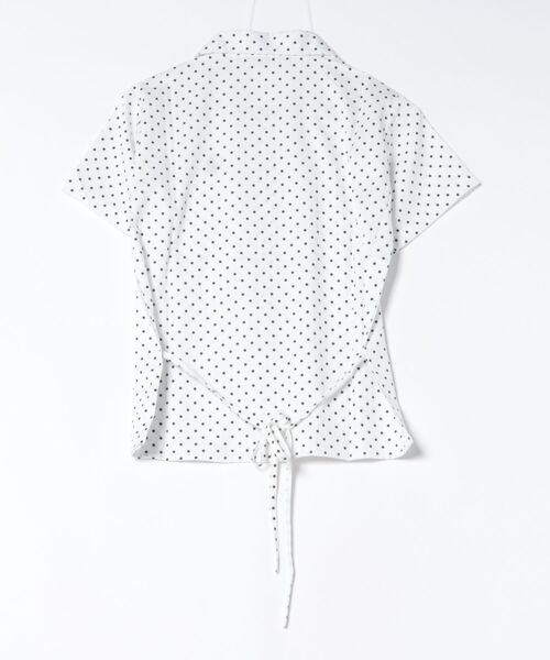 UP START(アップスタート)の「【LAMPOON】ドットタイブラウス(シャツ/ブラウス・レディース・ホワイト・MEDIUM/SMALL/LARGE)」の8枚目の写真