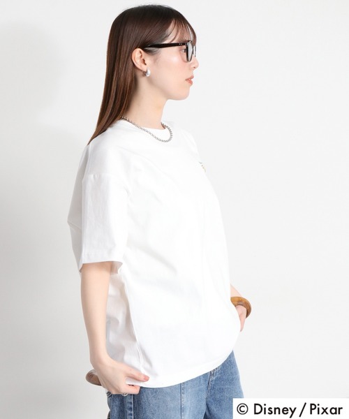 cepo(セポ)の「【TOY STORY / トイ・ストーリー】バックプリントショートスリーブTee(Tシャツ/カットソー・レディース・ホワイト系2/ホワイト系1/ブラック系3/ブラック系1/ホワイト系3/ブラック系2・M)」の9枚目の写真