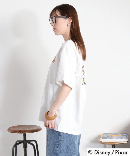 cepo(セポ)の「【TOY STORY / トイ・ストーリー】バックプリントショートスリーブTee(Tシャツ/カットソー・レディース・ホワイト系2/ホワイト系1/ブラック系3/ブラック系1/ホワイト系3/ブラック系2・M)」の11枚目の写真