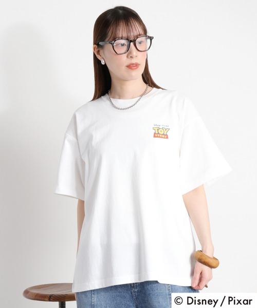 cepo(セポ)の「【TOY STORY / トイ・ストーリー】バックプリントショートスリーブTee(Tシャツ/カットソー・レディース・ホワイト系2/ホワイト系1/ブラック系3/ブラック系1/ホワイト系3/ブラック系2・M)」の7枚目の写真