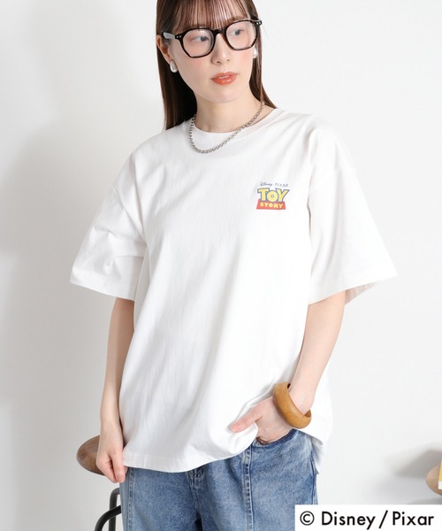 cepo(セポ)の「【TOY STORY / トイ・ストーリー】バックプリントショートスリーブTee(Tシャツ/カットソー・レディース・ホワイト系2/ホワイト系1/ブラック系3/ブラック系1/ホワイト系3/ブラック系2・M)」の12枚目の写真