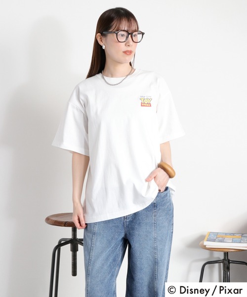 cepo(セポ)の「【TOY STORY / トイ・ストーリー】バックプリントショートスリーブTee(Tシャツ/カットソー・レディース・ホワイト系2/ホワイト系1/ブラック系3/ブラック系1/ホワイト系3/ブラック系2・M)」の13枚目の写真