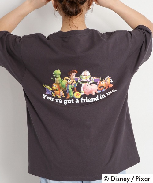 cepo(セポ)の「【TOY STORY / トイ・ストーリー】バックプリントショートスリーブTee(Tシャツ/カットソー・レディース・ホワイト系2/ホワイト系1/ブラック系3/ブラック系1/ホワイト系3/ブラック系2・M)」の19枚目の写真