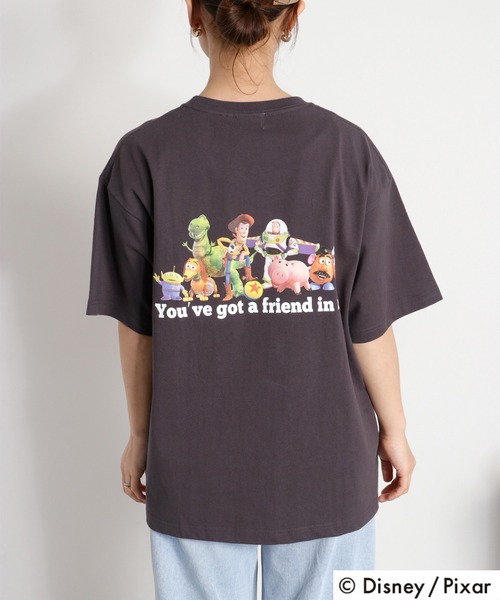 cepo(セポ)の「【TOY STORY / トイ・ストーリー】バックプリントショートスリーブTee(Tシャツ/カットソー・レディース・ホワイト系2/ホワイト系1/ブラック系3/ブラック系1/ホワイト系3/ブラック系2・M)」の17枚目の写真