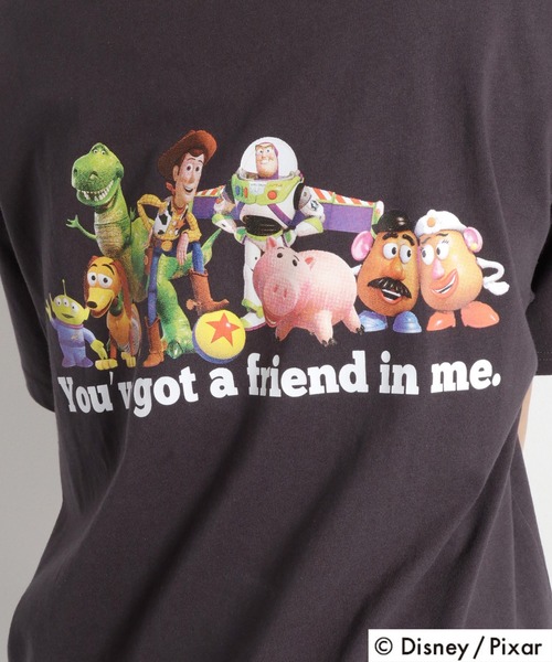 cepo(セポ)の「【TOY STORY / トイ・ストーリー】バックプリントショートスリーブTee(Tシャツ/カットソー・レディース・ホワイト系2/ホワイト系1/ブラック系3/ブラック系1/ホワイト系3/ブラック系2・M)」の20枚目の写真