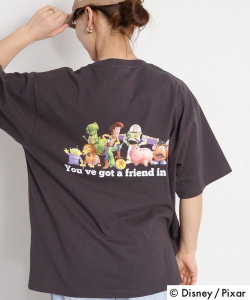 cepo(セポ)の「【TOY STORY / トイ・ストーリー】バックプリントショートスリーブTee(Tシャツ/カットソー・レディース・ホワイト系2/ホワイト系1/ブラック系3/ブラック系1/ホワイト系3/ブラック系2・M)」の18枚目の写真