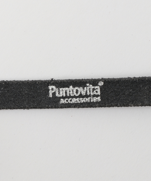 Puntovita(プントヴィータ)の「【PUNTOVITA/プントヴィータ】CONCHO LEATHER SKINY BELT(ベルト・レディース・ブラック・80)」の11枚目の写真