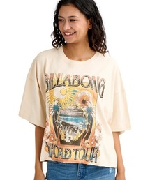 ビラボン BILLABONG アウトドアカジュアル 半袖Tシャツ GRAPHIC WIDE LOOSE CROPPED TEE