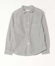 RINEN（リネン）の「ストライプ柄長袖シャツ（シャツ/ブラウス）」