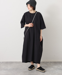 タイプワッシャー リブワンピース