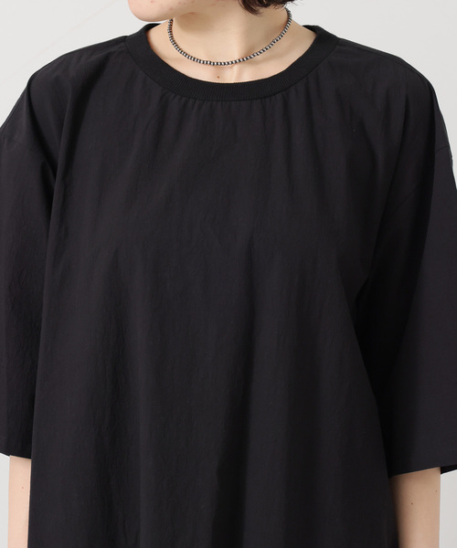 JOURNAL STANDARD LUXE（ジャーナルスタンダード　ラックス）の「タイプワッシャー リブワンピース（ワンピース・レディース・ブラック・FREE）」の9枚目の写真