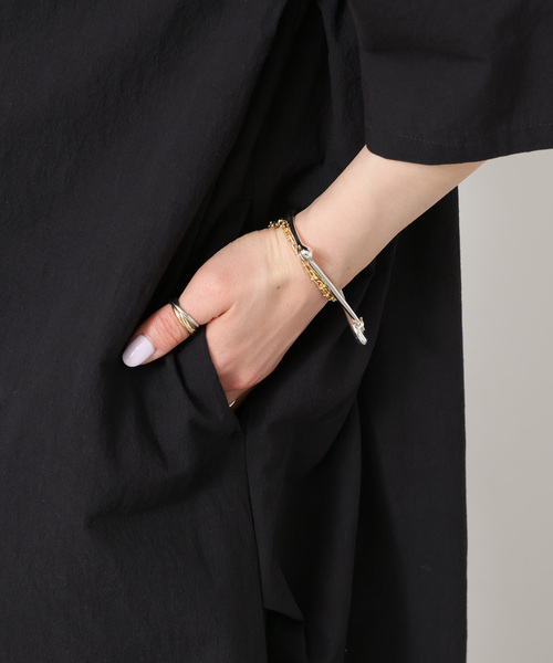 JOURNAL STANDARD LUXE（ジャーナルスタンダード　ラックス）の「タイプワッシャー リブワンピース（ワンピース・レディース・ブラック・FREE）」の12枚目の写真