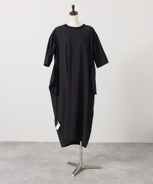 JOURNAL STANDARD LUXE（ジャーナルスタンダード　ラックス）の「タイプワッシャー リブワンピース（ワンピース・レディース・ブラック・FREE）」の15枚目の写真