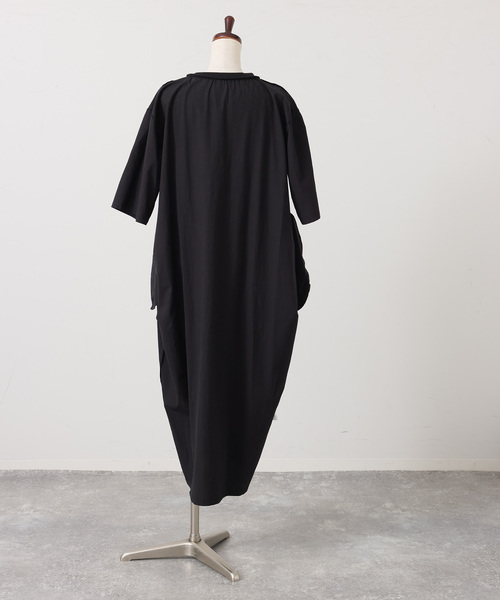 JOURNAL STANDARD LUXE（ジャーナルスタンダード　ラックス）の「タイプワッシャー リブワンピース（ワンピース・レディース・ブラック・FREE）」の16枚目の写真