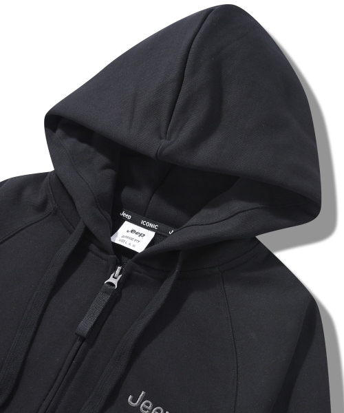 JEEP(ジープ)の「エッセンシャルスモールロゴフードジップアップ (JQ5TZU002BK)(パーカー・レディース・その他・LARGE/SMALL/X-LARGE)」の5枚目の写真